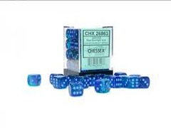 36ct 12mm d6 Gemini Luminary Blue-Blue/light blue CHX26863